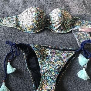 Victorias Secret Bikini Set with Push-up top